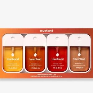 New Touchland Seasonal Power Mist Hand Sanitizer 4-Set